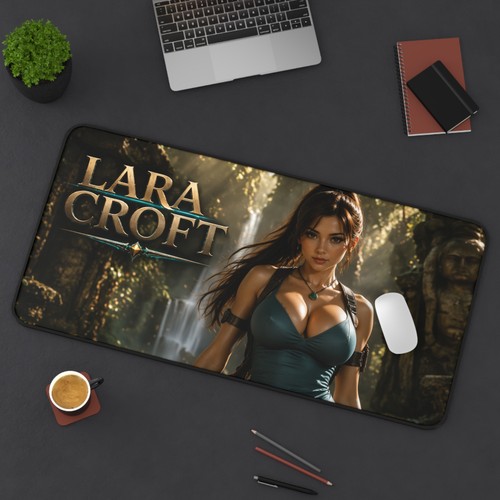 Lara croft tappetino - tappetino, da