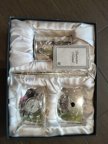 Set scrivania placcato - set,
