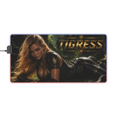 Tappetino mouse gaming tigress - mouse,