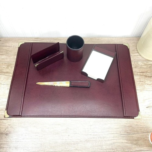 Set scrivania vintage pezzi - scrivania, 5
