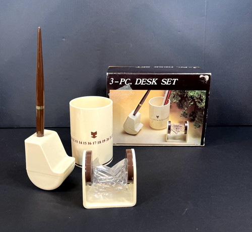 Set scrivania vintage pezzi - vintage, 3