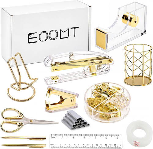 Set forniture ufficio - ufficio, oro